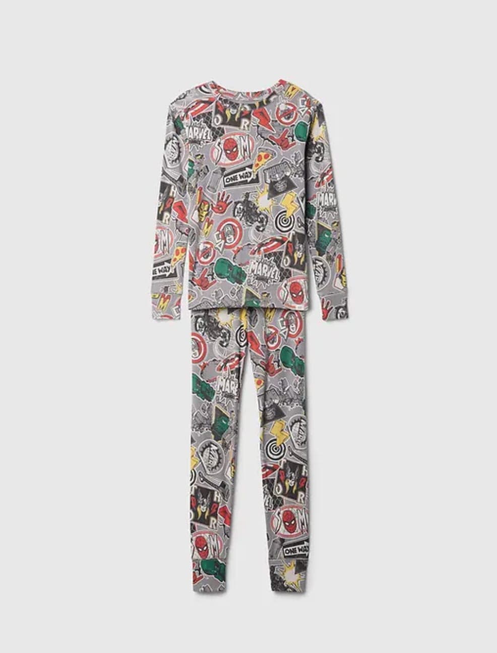 Kids Marvel Organic Brushed Cotton Spider-Man PJ Set 1