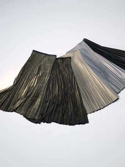 Pleated Long Skirt 1