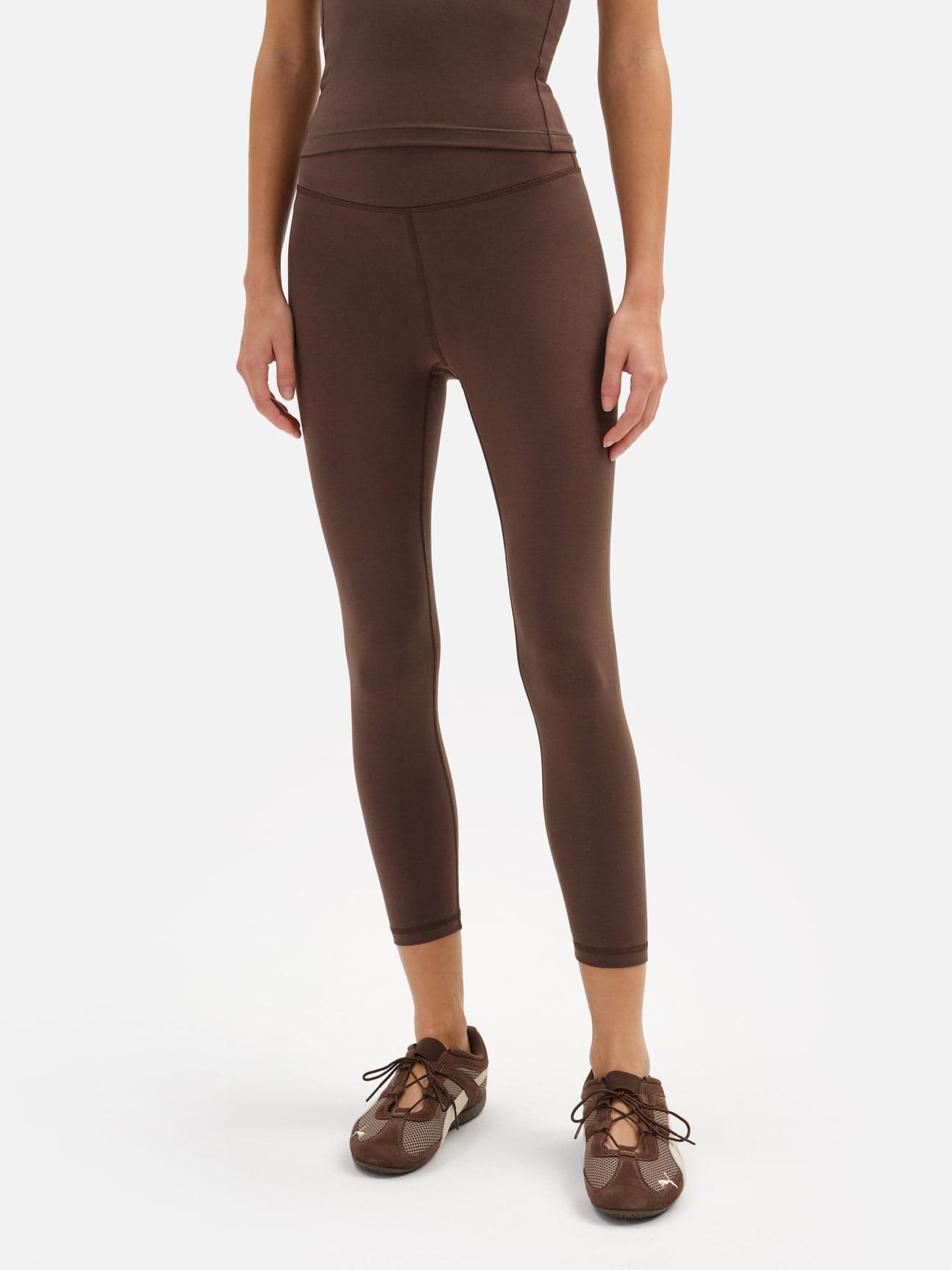 Organic Stretch Midi Legging