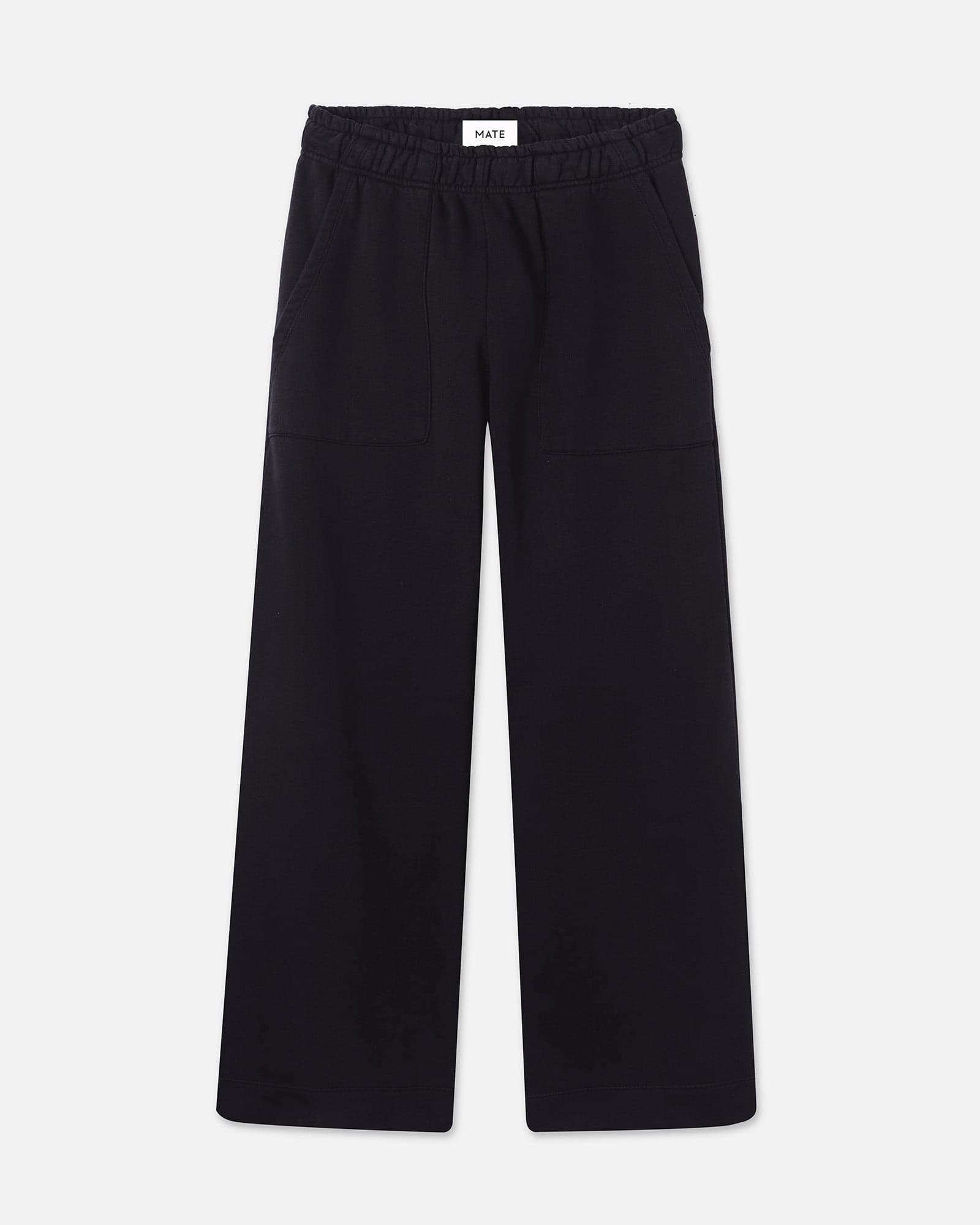 Organic Fleece Wide Leg Pant