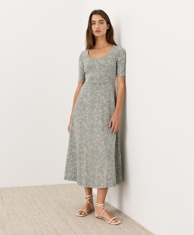 Fit & Flare Signature Scoop Dress
