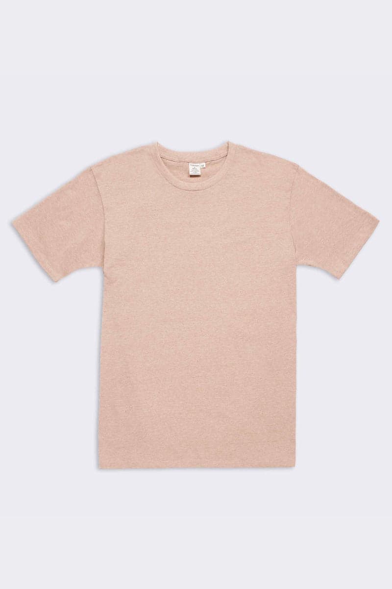 Men's Organic Heirloom Brown Crew Tee