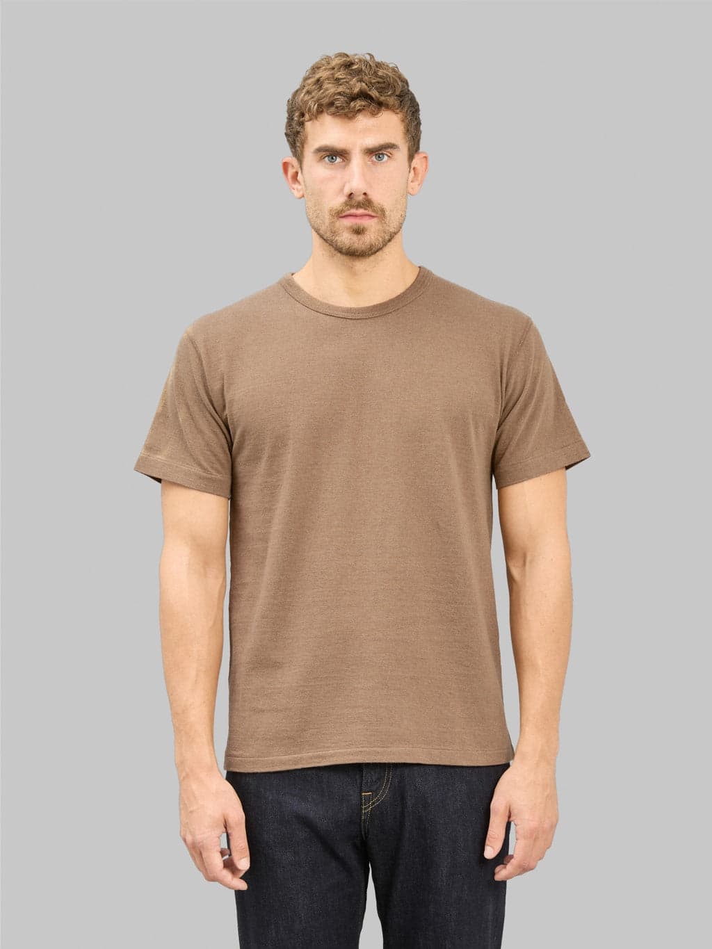 Iron Mordant Foxfibre® Tsuriami Crewneck T-Shirt Coyote 70