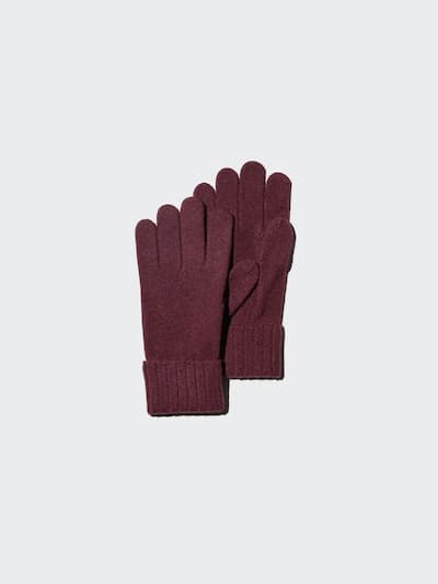 Gants en cachemire