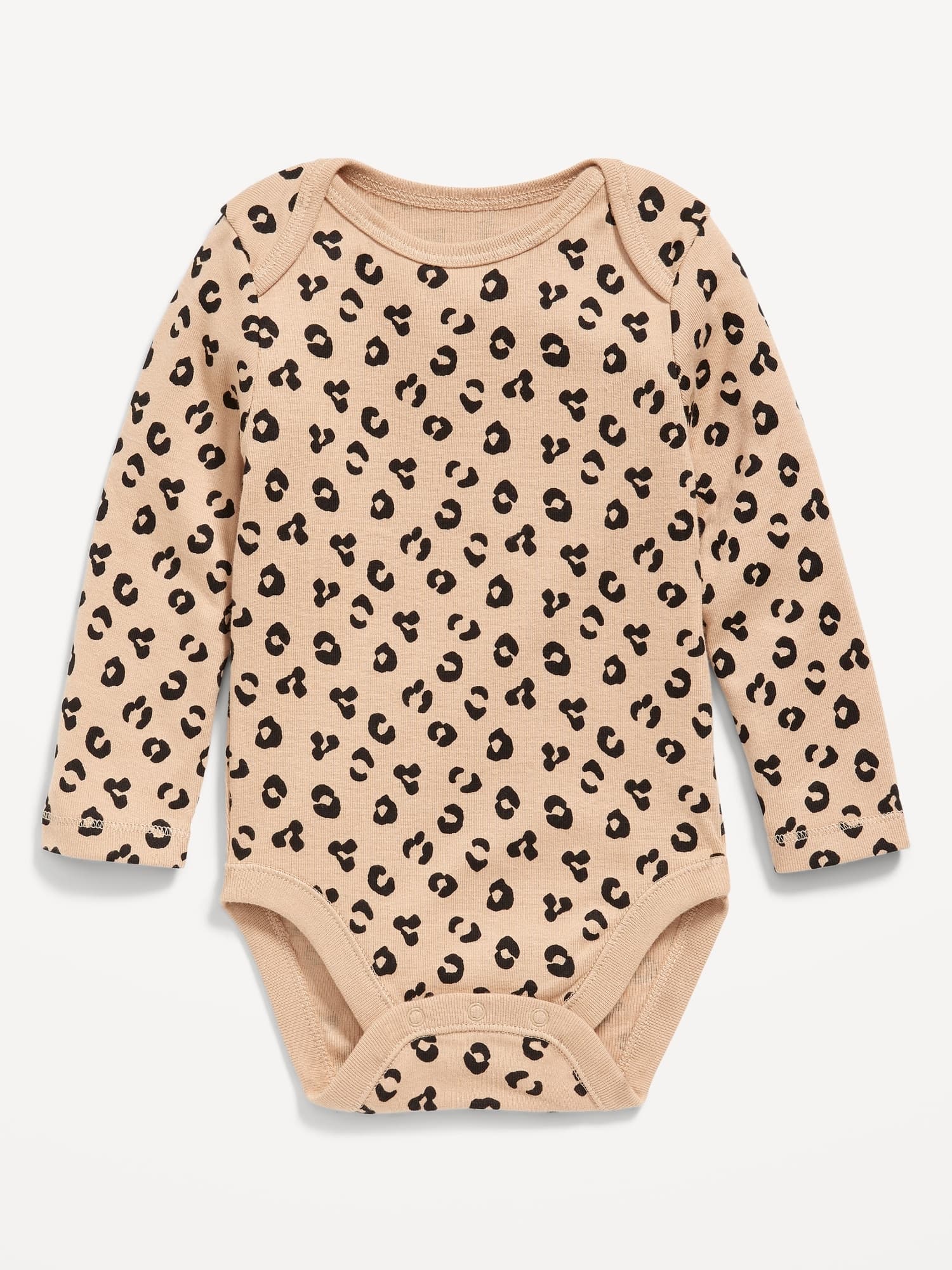 Printed Long-Sleeve Bodysuit for Baby